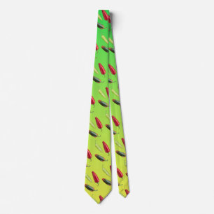 Corbata Picantes pimientos calientes