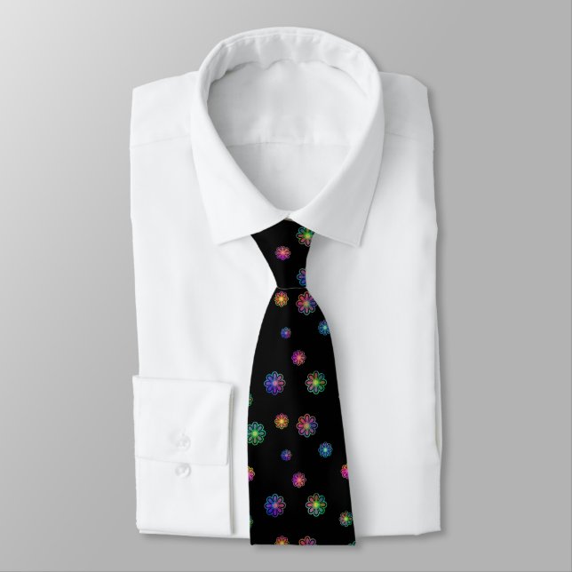 Corbata Pick a Posy Custom Background  (Atado)