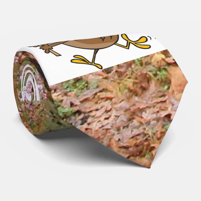 Corbata Picketing Turkey Thankding Tie (Enrollado)