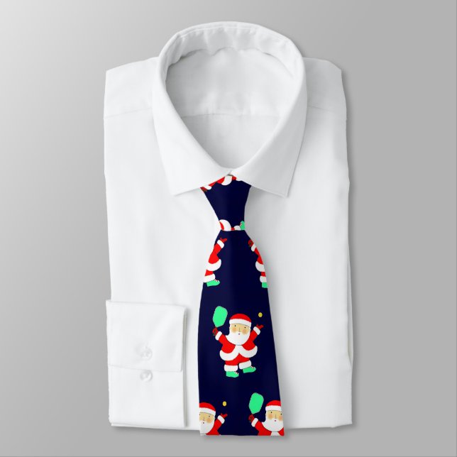 Corbata Pickleball Navidad (Atado)