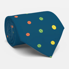 Corbata Pickleball Polka Dot Tie