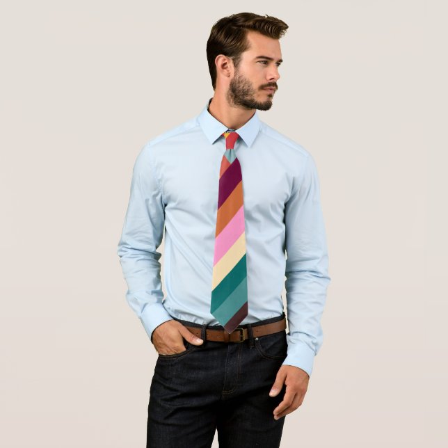 Corbata Picos de los años 1970 (In situ)