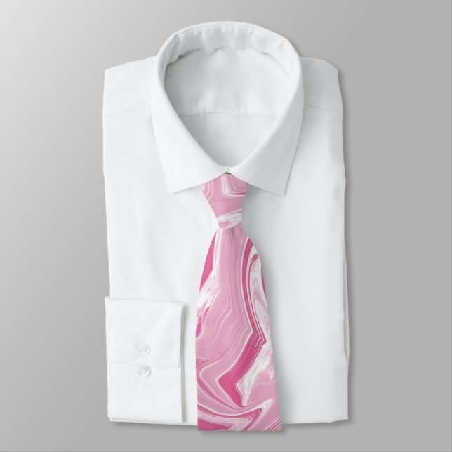 Corbata Piedra rosa de mármol (Atado)