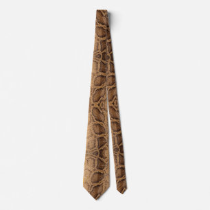 Corbata Piel de serpiente