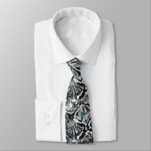 Corbata Piel de serpiente