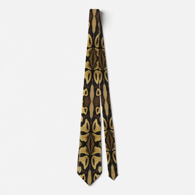 Corbata Piel de serpiente Animales silvestres Novedad de i (Anverso)