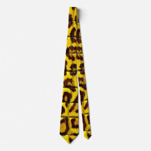 Corbata Piel leopardo