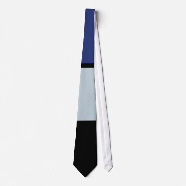 Corbata Piet Mondrian - Composición con el plano rojo gran (Anverso)