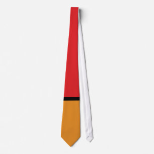 Corbata Piet Mondrian - Composición con gran plano rojo