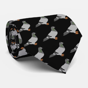 Corbata Pigeon Design Black