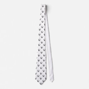 Corbata pila de skullz a solas