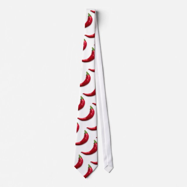 Corbata Pimienta picante roja (Anverso)