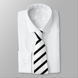Corbata Pin negro a rayas