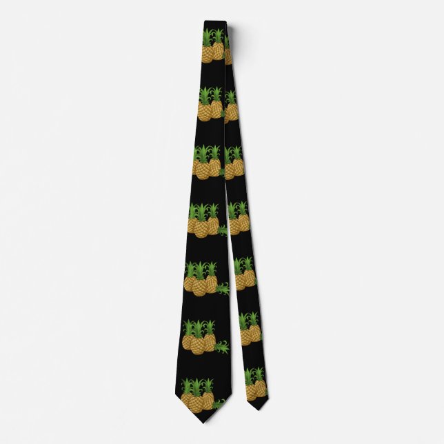 Corbata Piña de Glitch Food (Anverso)