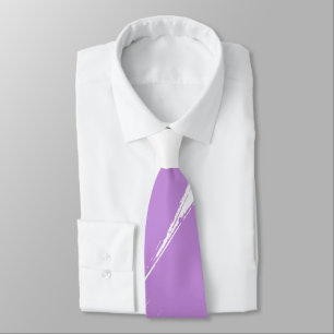 Corbata Pincel Lilac fondo blanco moderno