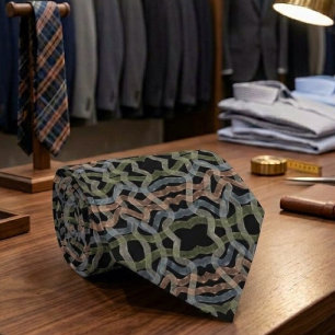 Corbata Pinceladas de fregona de acuarela en pastel suave 