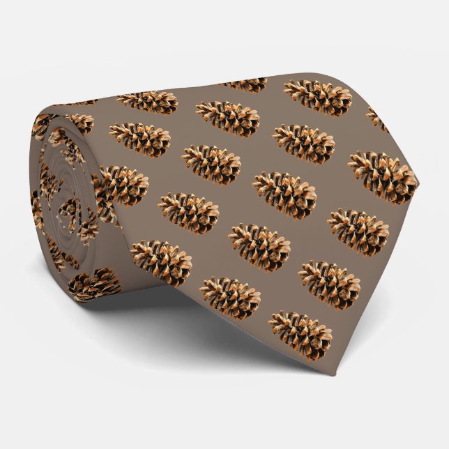 Corbata Pine Cone (Enrollado)