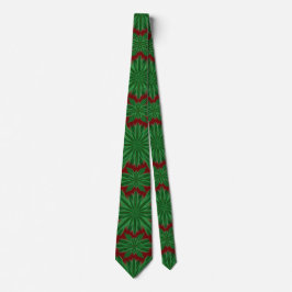 Corbata Pine Mandala Garnet Neck Tie