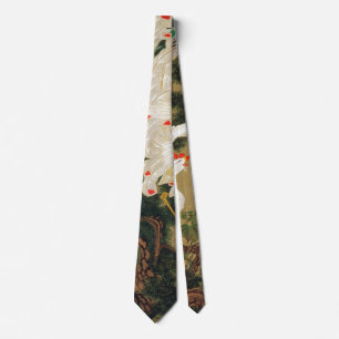 Corbata Pine Tree & Phoenix (Love Heart Phoenix), Jakuchu
