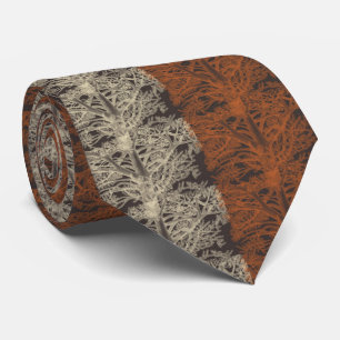 Corbata Pine Trees Dark Pattern