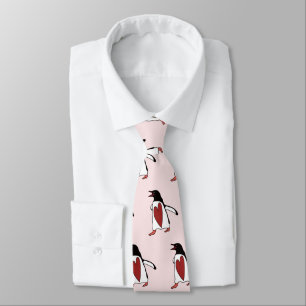 Corbata Pingüino Con Corazón