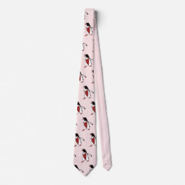 Corbata Pingüino Con Corazón