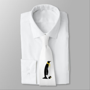 Corbata Pingüino con su bebé