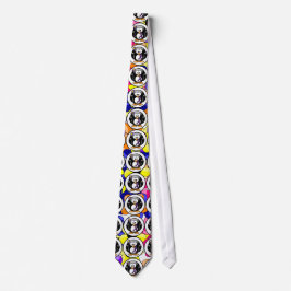 Corbata Pingüino de la cinta de la conciencia púrpura