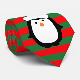 Corbata Pingüino del navidad