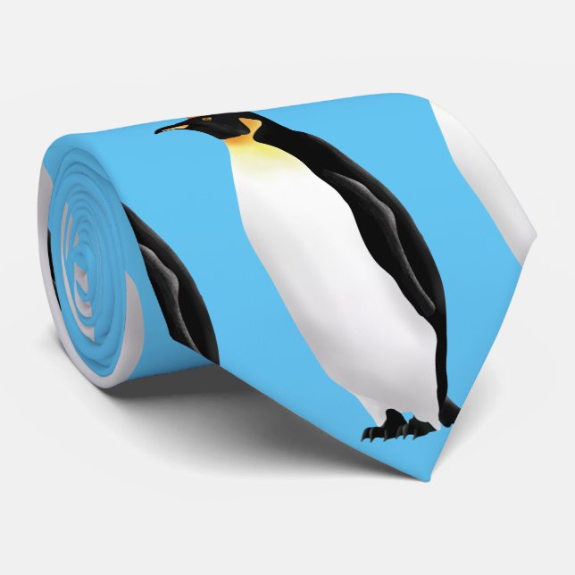 Corbata Pingüino rey (Enrollado)