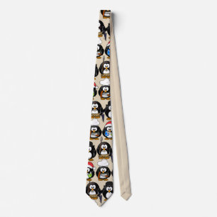 Corbata Pingüinos de corte personalizar para Fiesta