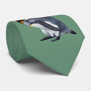 Corbata Pingüinos Rey Empate (Verde)