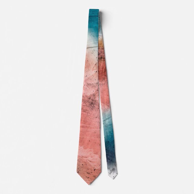 Corbata Pink and Blue Metal Textures (Anverso)