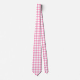 Corbata Pink Gingham