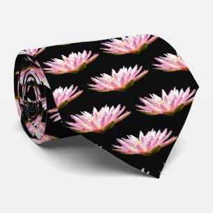 Corbata Pink Lotus Water