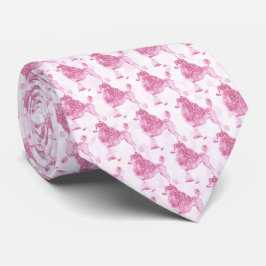 Corbata Pink Posh Poodle