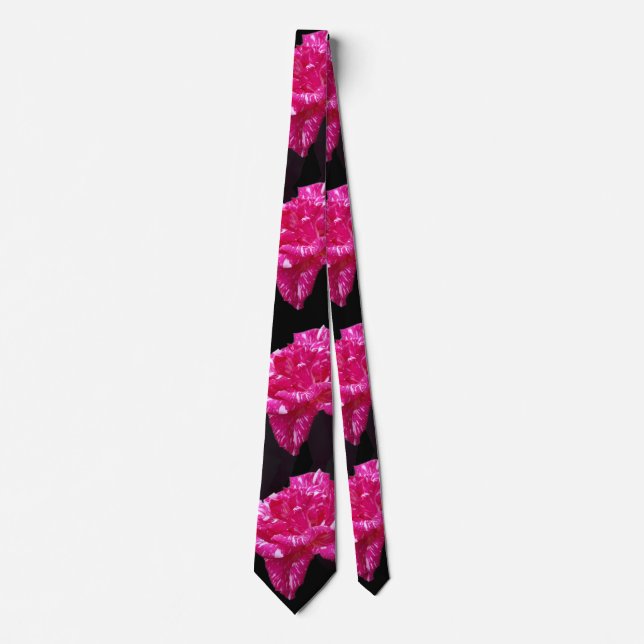 Corbata Pink_Rosa_Candy,_Unisex_Silky_Tie (Anverso)