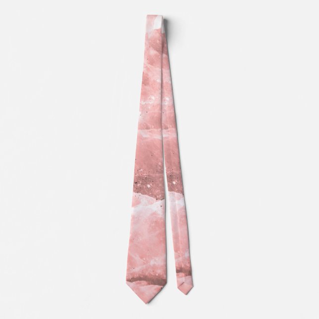 Corbata Pink Salt Rock Textures (Anverso)