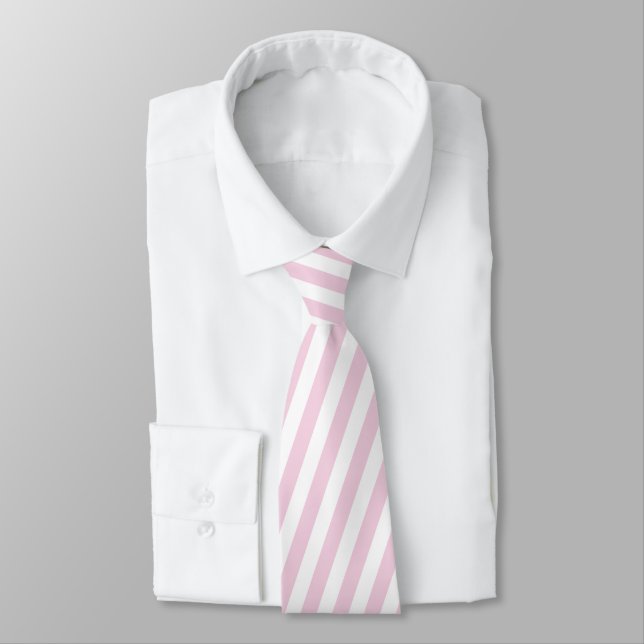 Corbata Pink Stripe Thick Coastal Beach Pattern (Atado)