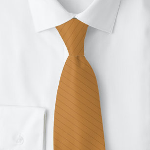 Corbata Pinstripe de caramelo