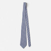 Pinstripe Tie de la Marina