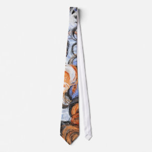 Corbata Pintura abstracta Arte abstracto retro 50