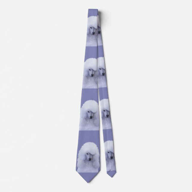 Corbata Pintura blanca de canapé estándar - Arte de perro  (Anverso)