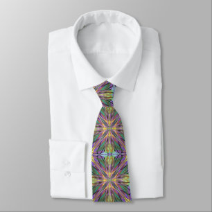 Corbata Pintura coloreada de tinta de forma libre