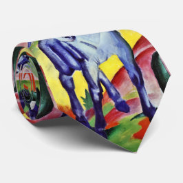 Corbata Pintura de Bella Artes de la época del caballo azu