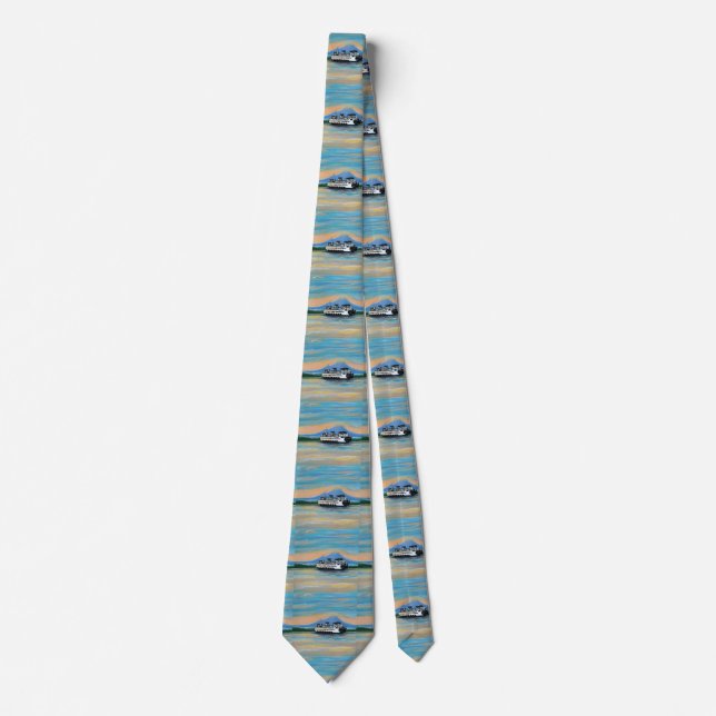 Corbata Pintura de ferris de Sunrise (Anverso)
