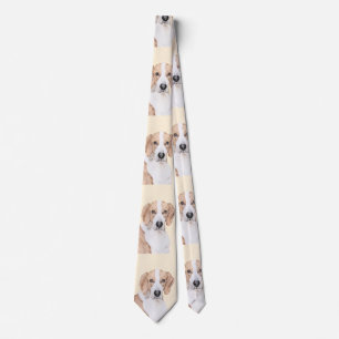 Corbata Pintura de Foxhound estadounidense - Arte de Perro