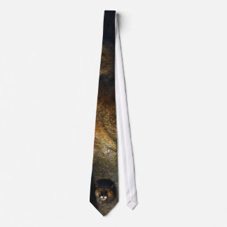Corbata Pintura de gato grande de león de la montaña Couga