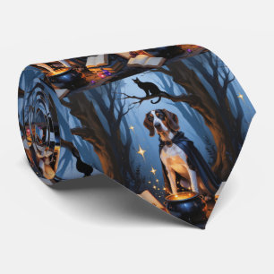Corbata Pintura de Halloween singulares de Bluetick