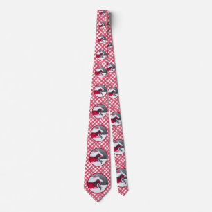 Corbata Pintura de pájaro lechoso - Arte original de pájar
